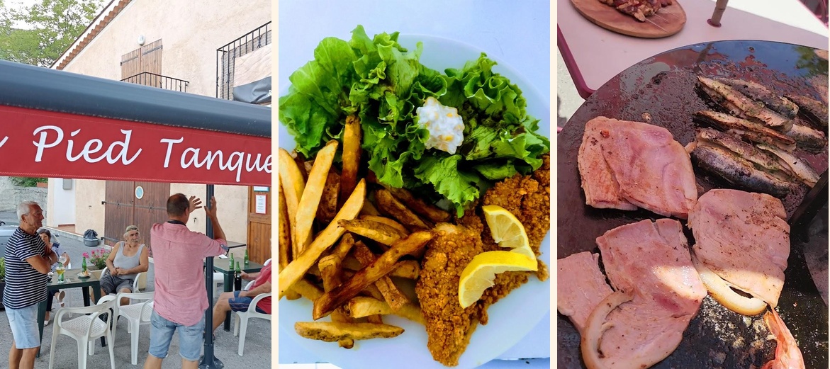 Le pied tanqué - Menu Image 1